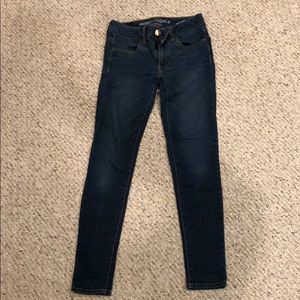 American eagle super super stretch jeggings